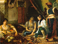 New Year's Eve 2005: Delacroix, Algerian Women in their Apartments
