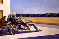 New Year's Eve 1996: Hopper, People in the Sun